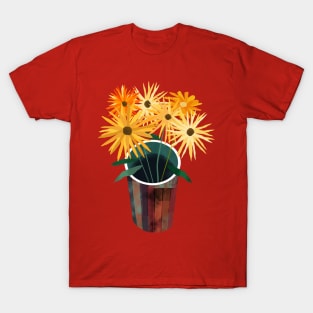 Vase of Yellow Flowers T-Shirt